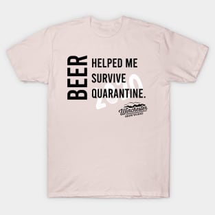 Beer Helped Me Survive T-Shirt